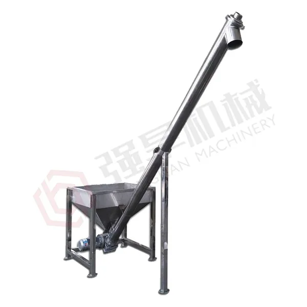 Square Spiral Feeding Machine(inclined Screw Conveyor) photo-4