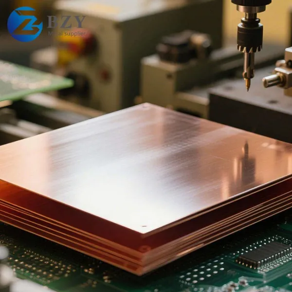 C11000 Customized 99.99 Pure Bronze Copper Sheet Metal / Pure Copper Plate photo-5