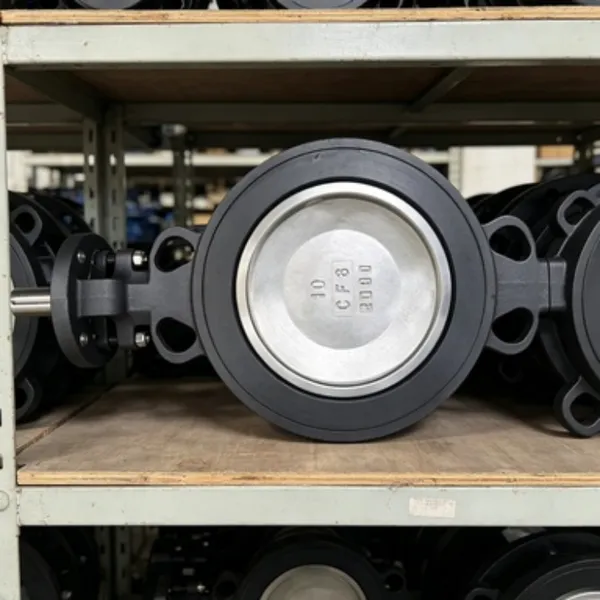 316 Stainless Steel Marine Wafer Duo-Eccentric Butterfly Valve, No Actuator photo-4