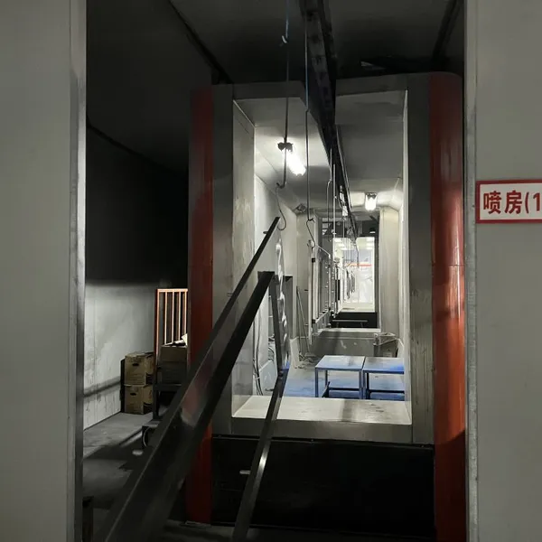 Adjustable Speed Automated Metal Tool Powder Coating Line Applied in Construction Metal‑tool Manufacturing