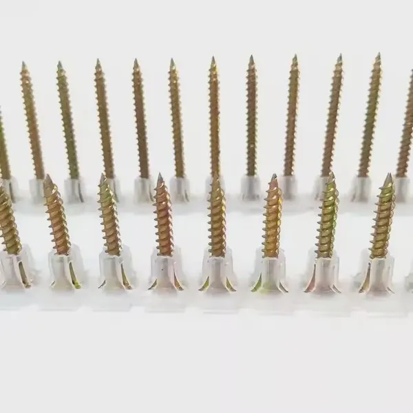 Factory Supply Fine Thread Auto-feed Screws With Plastic Strip, Black Phosphate, 25mm 35mm 40mm Lengths, for Drywall Installation photo-2