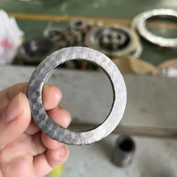 Pure Flexible Graphite Gasket Metal-free Sandwich Pump and Valve Sealing Gasket photo-2