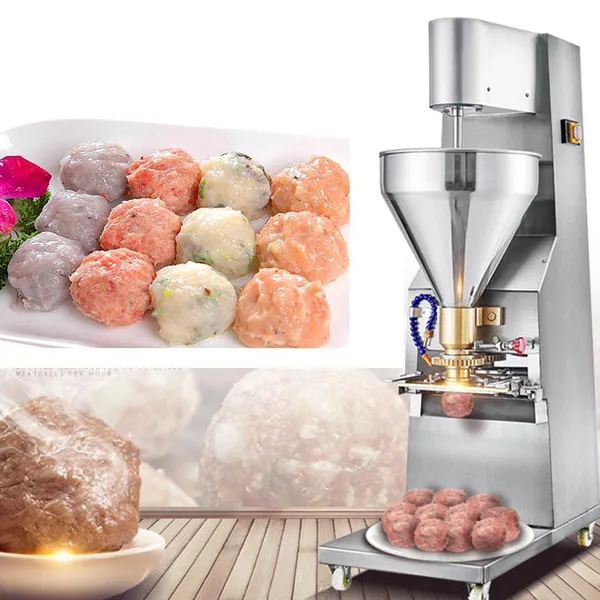 MO-QDMECH Electric Automatic Meatball Machine 30L Capacity Stainless Steel RL031 Fish Beef Pork Ball Making Forming Equipment photo-4