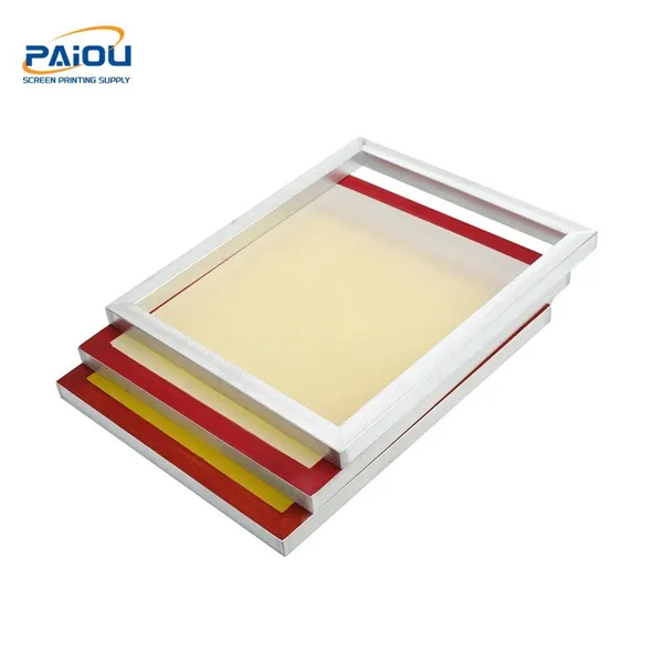 High Tensile Mesh Aluminum Frame Screens Printing Screens for Silk Screen Printing