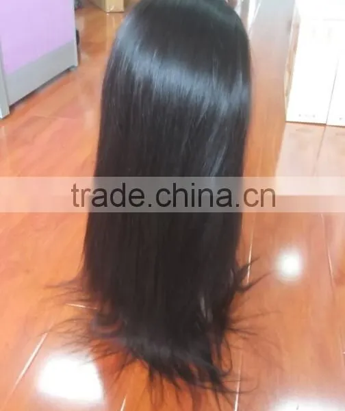 18" Human Hair Full Lace Wig photo-2
