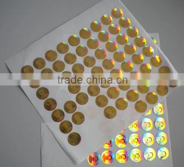 High Quality Hot Sale UV State id Card Hologram Stickers
