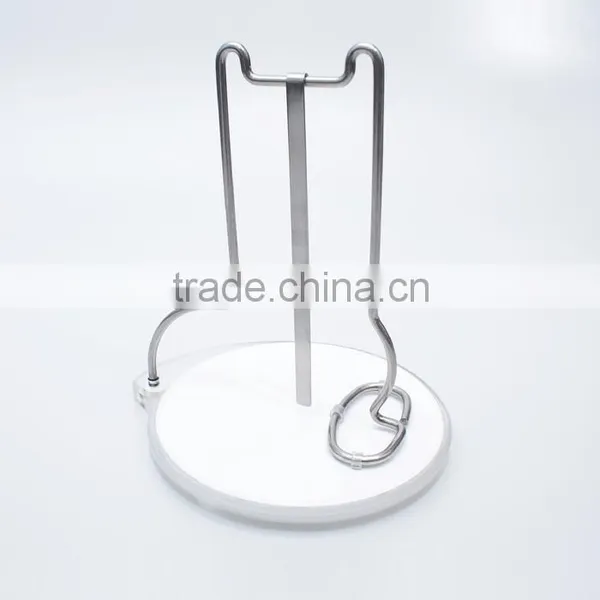 2016 New Fashion Stainless Steel Animal-shaped Cup Holder With White Ceramic Coaster photo-6