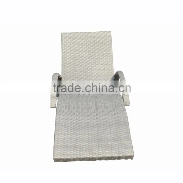 Garden Modern Rattan Wicker Outdoor Furniture Luxury French Chaise Spa Swimming Pool Hotel Sun Lounge Chair Quality Choice photo-4