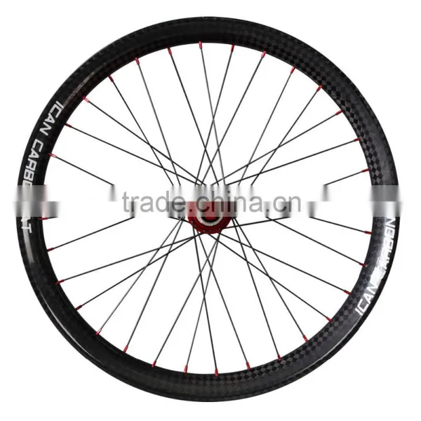 Full Carbon 26er Fat Bike Wheels ,65mm Width Clincher Wheels photo-2