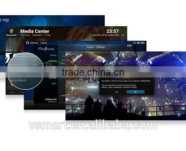 ZIDOO X1 Best Android TV Box With KODI Android Media Player Google TV Box photo-4