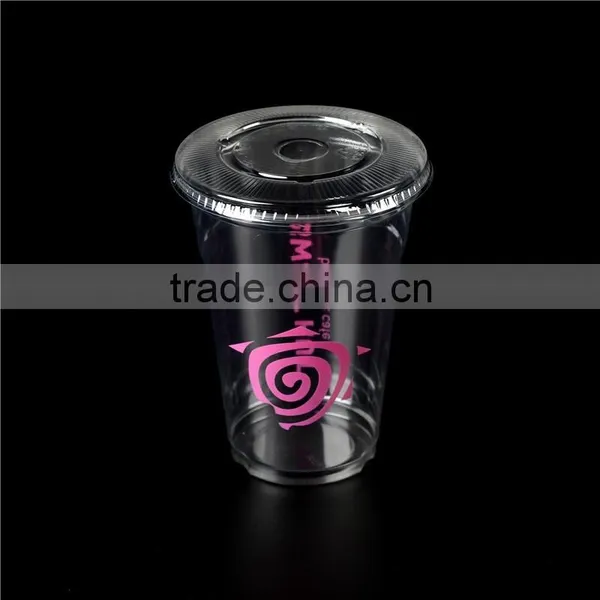 PET Transparent Disposable Plastic Cup With Cover Quality Choice photo-3