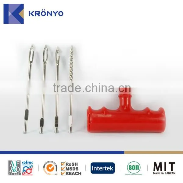 KRONYO T-handle Set Tubeless Tire Kit Tyre Repair Open Eye Tool photo-2
