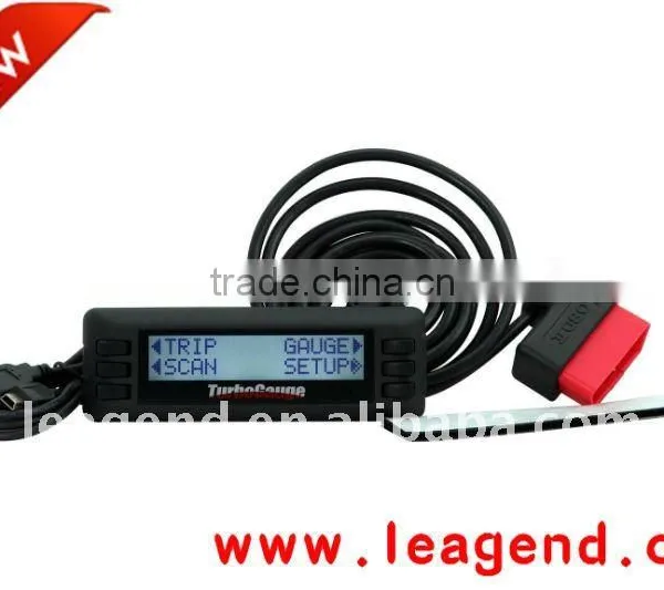 TurboGaugeIV - OBD2/OBDII Trip Computer Digital Gauge Auto Gauge