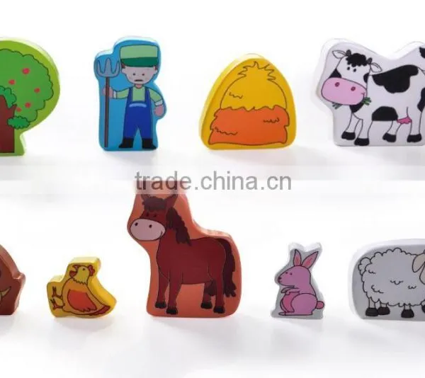 Christmas Gift Set Portable Play Set-farm Set 9 Different Animals in a House Box Learning Toy Manufacturer photo-3
