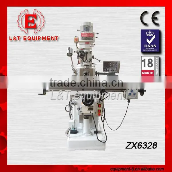ZX6328 Mini Ram Type Universal Milling Machine Machinery