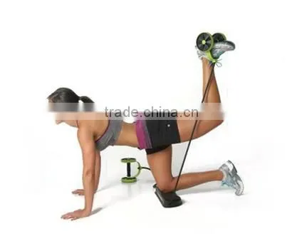 High Strength Rubber Materials Fitness AB Roller Wheel photo-2