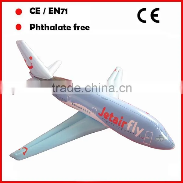 6P Phthalate Free PVC Inflatable Airplanes for Promotion of Air Flight Company photo-3