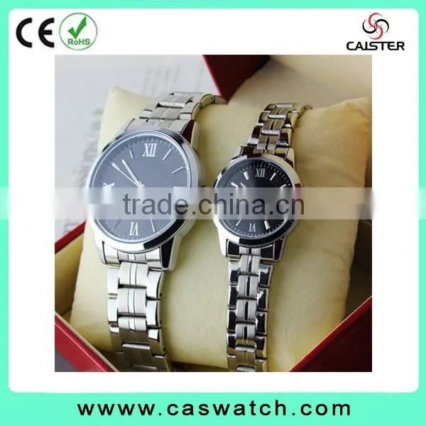 High Quality Delicate Couple Watch, Custom Made Men Women Watch, Stainles Steel Band Water Resistant Watch photo-3