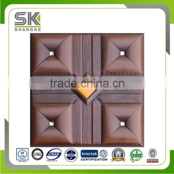 Leather Wall Panel Interior Decoration 3d Eps Steel Mesh Wall Panel New HOT Products Bring You New Profit Supplier's Choice photo-4