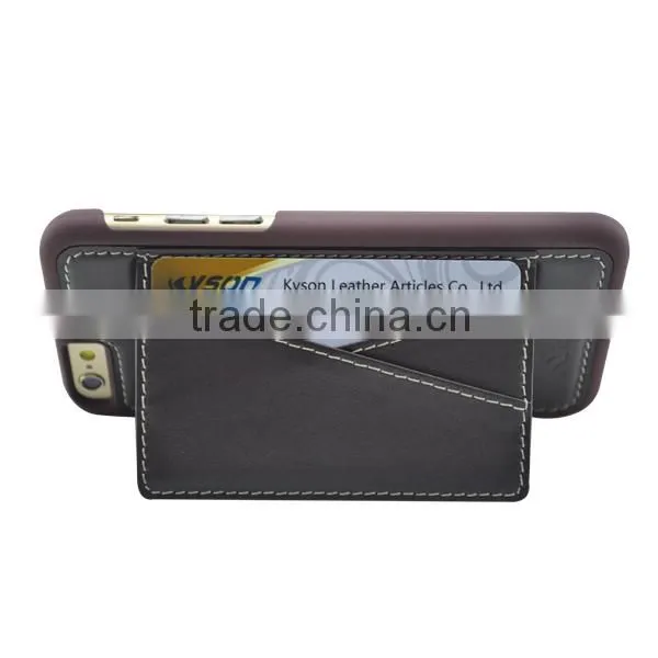 For IPhone6S, Leather Case Ultra Slim Bumper Cow Skin Cover, Luxury Genuine Leather Cover photo-2