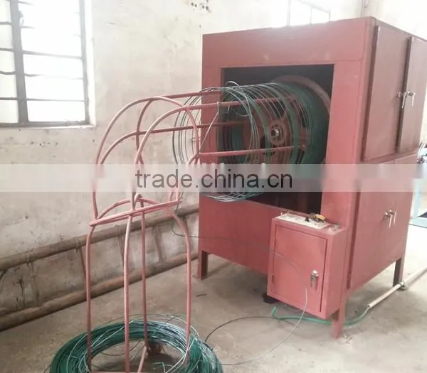 Green/Grey Color PVC Production Line for Hexagonal Wire Netting and Chain Link Mesh photo-4