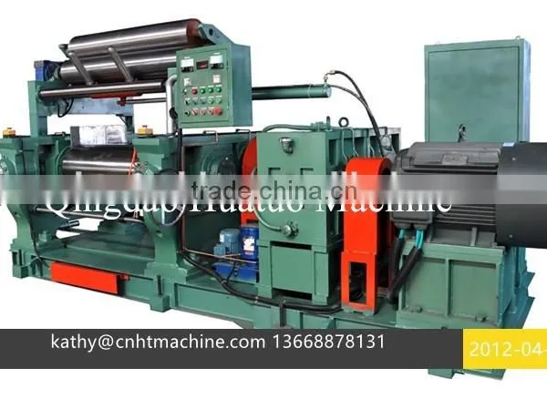 Stock Blender and Cutting Blade Frame-Welded Two Roll Mixing Mill photo-5