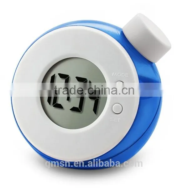 2015 New Product No Battery Fancy Digital Alarm Clock,Eco-friendly Cow Water Power Clock