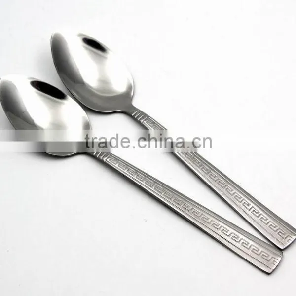 High Quality Cheap Stainless Steel Cooking Spoon photo-4