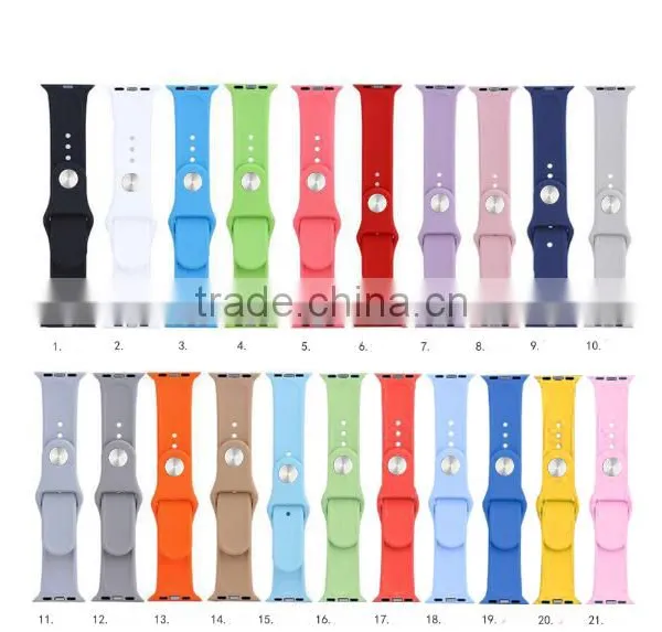 Fashion Silicone Watch Bands Watch Straps for Apple Watch Band photo-5