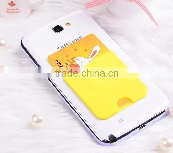 Best Promotion Gifts Silicone Phone Sticker/phone Card Pocket photo-6