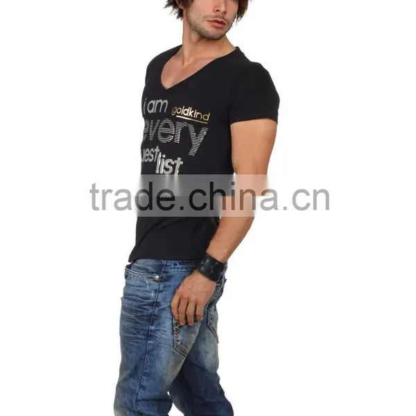 100% Cotton Printed Custom T-shirt From Bangladesh Readymade Garments Manufacturer photo-2
