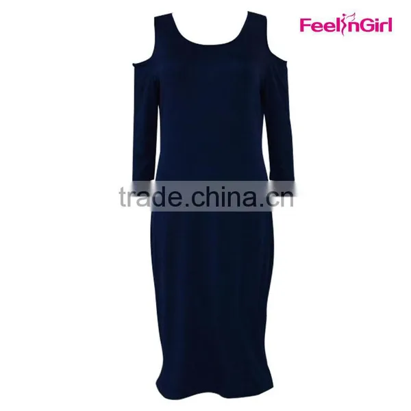 Newest Big Size Casual Women Evening Dress Model Quality Choice photo-5