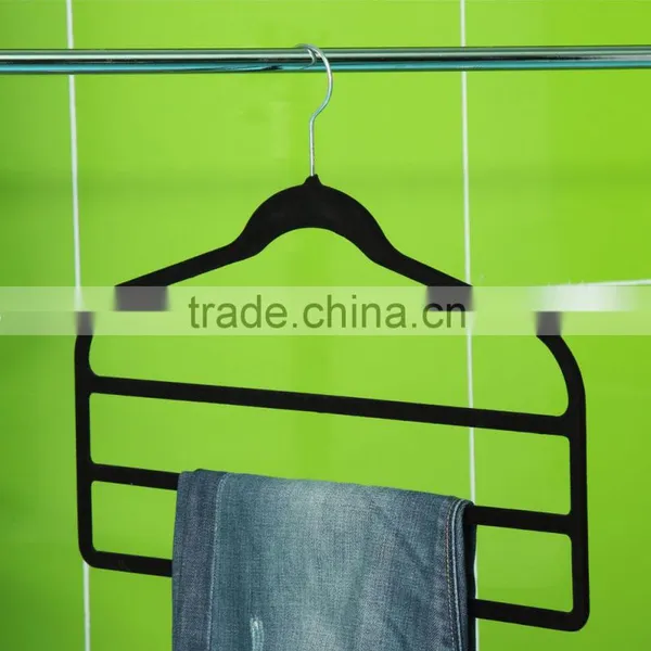 Standby Classic Style Black Nonslip Pants Hanger