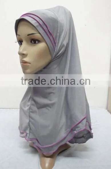 H262 Latest Muslim Hijab With Curling photo-6
