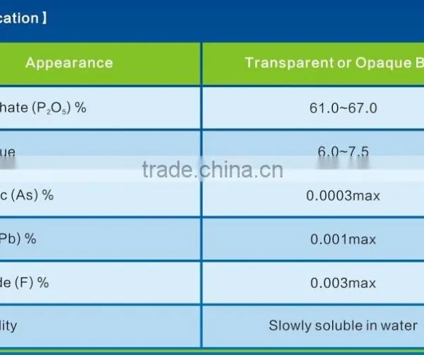 2015 Hot Sale Glassy Transparent Polyphosphate Balls photo-5