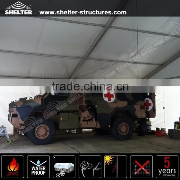 Outdoor Strong Army Tent With Aluminium Frame Structures for Military photo-4