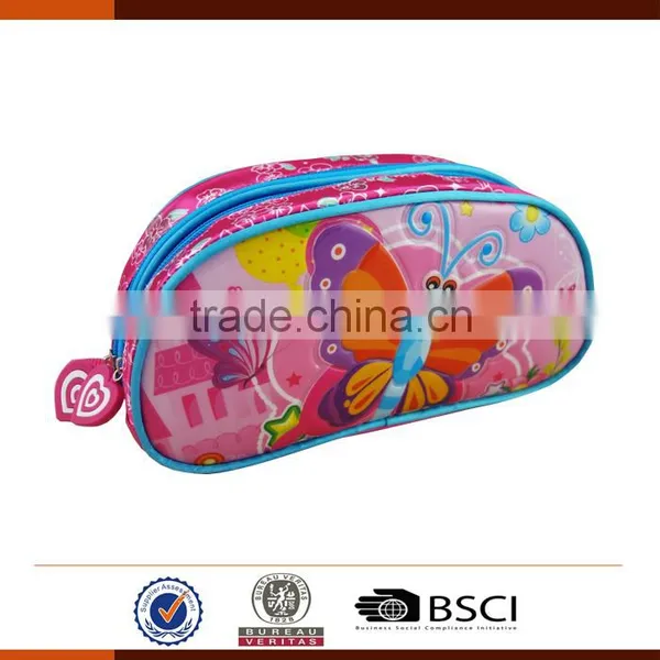 2016 New 3D Cartoon School Pencil Case Bags for Girls photo-2