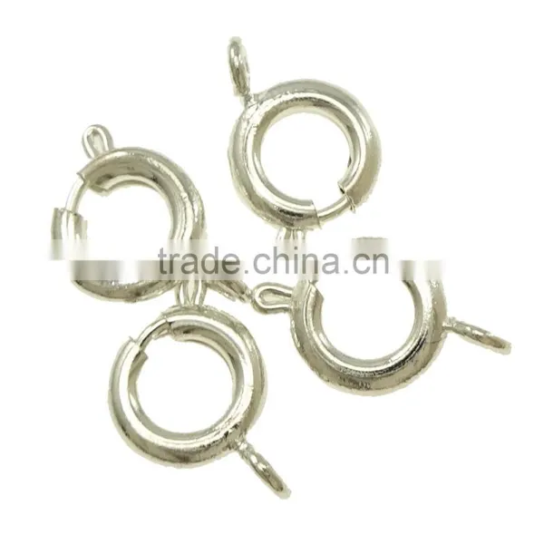 necklace jewelry brass spring ring clasp