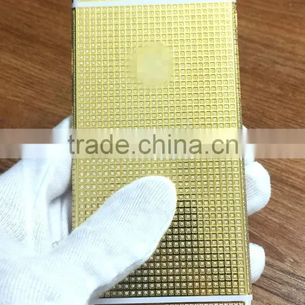 For Iphone 6s Replacement Housing Diamond Gold Plating for Iphone 6s Housing Custom photo-6