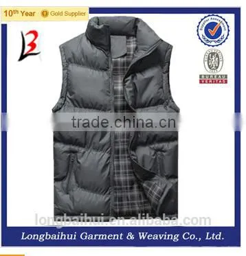 Men Winter Vest/waistcoat in Stock Garment