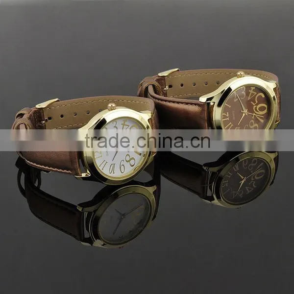 New 2016 Jewelry Brown Leather Watches Made In Japan photo-5