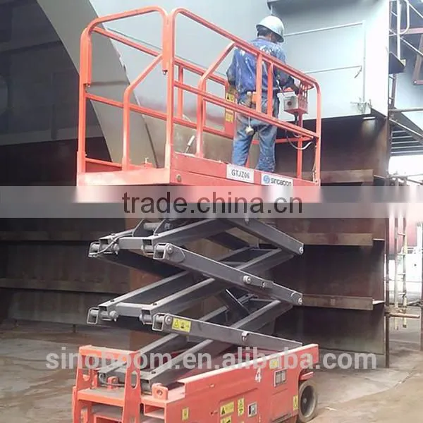 Self-propelled Scissor Car Lift/hydraulic Scissor Lift Table for Rental photo-2