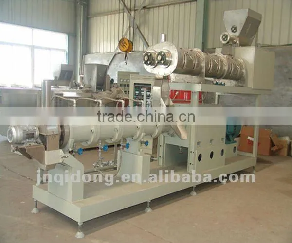 Fully puffed dog food processing line/machine