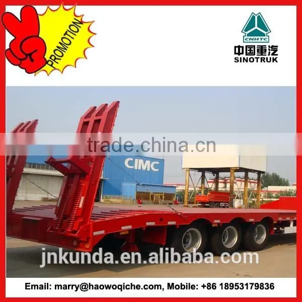 Hot Sale Competitive Price High Quality 2016 New 3 Axle 40feet Container Flatbed Semi Trailer for Nambia photo-4