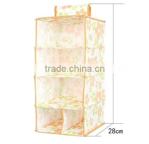 Nonwoven Fabric Hanging Closet Organizer photo-3
