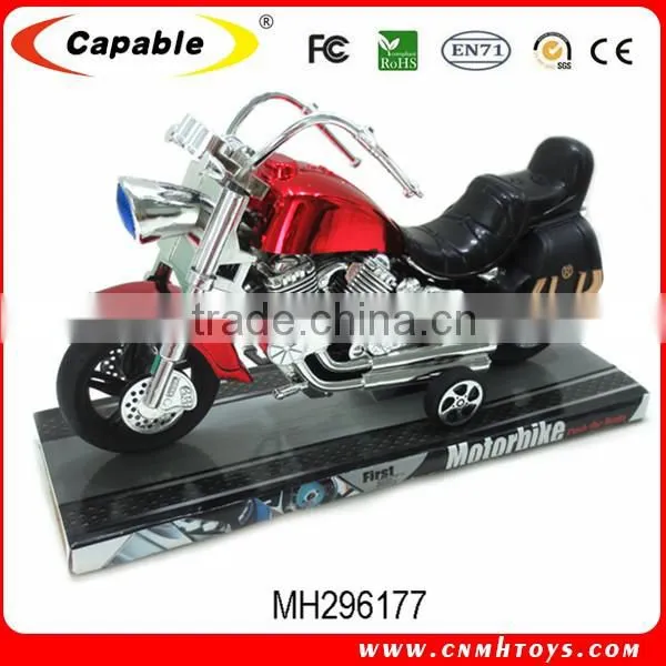 Plastic Plated Friction Motorcycle Toys