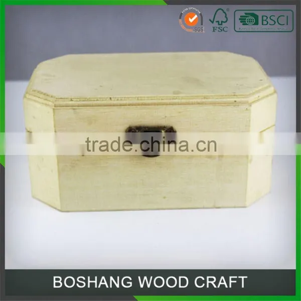 Bamboo Wood Keepsake Box