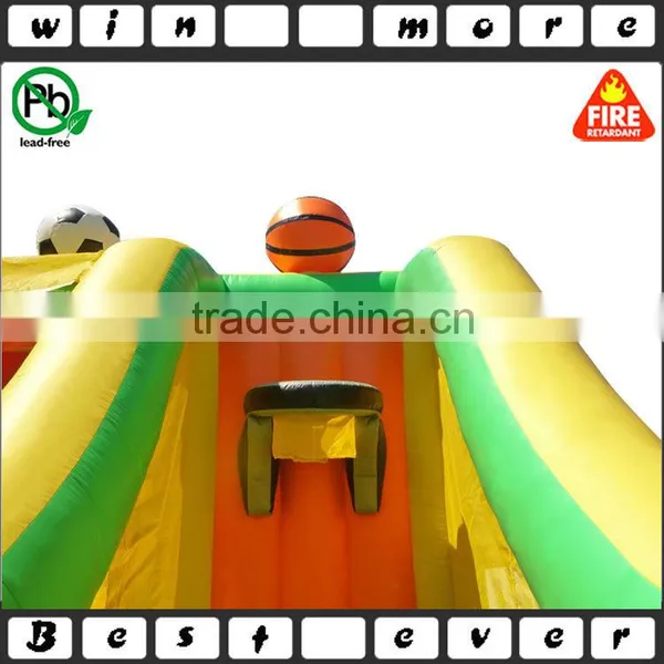 0.55mm Pvc Giant Custom Commercial Used Inflatable Interactive Adults and Kids Challenge Sport Game Prices for Sale photo-5