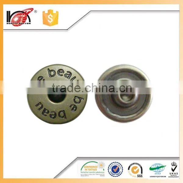 All Kind of Garment Accessories Custom Easy Button Factory Jeans Rivet for Alll Kind of Garment