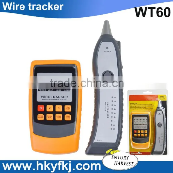 multi remote network cable tester with wire Positive or Negative Measuring function